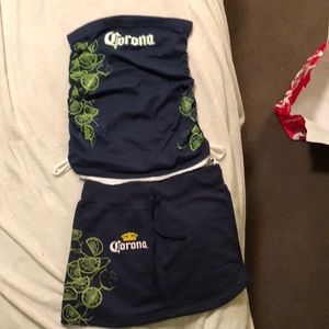 Corona skirt set